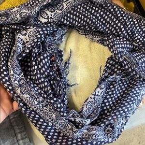 Blue scarf